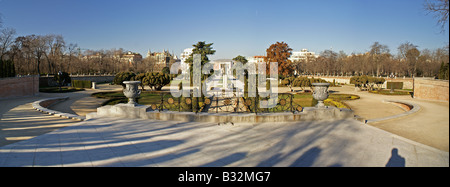 Parque del Buen Retiro, Madrid, Spanien Stockfoto