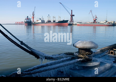 Werft, Shanhaiguan pass, china Stockfoto