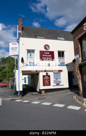 Der Steam Packet Pub in Topsham Devon Stockfoto