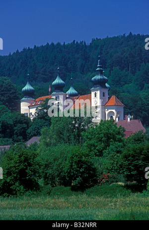 Schloss Artstetten, Schloss Artstetten, Stadt von Artstetten, Artstetten, Niederösterreich, Lower Austria Land, Österreich, Europa Stockfoto