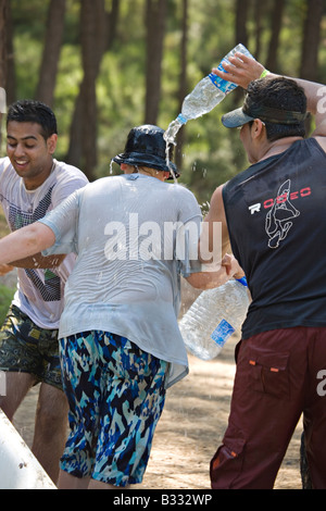 Waterfights rund um die Icmeler Marmaris Mugla Türkei Stockfoto