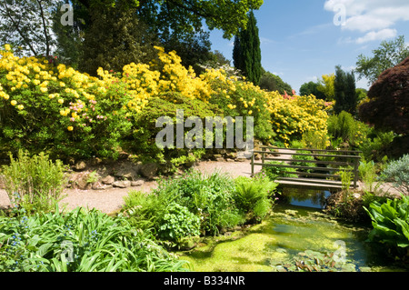 Viktorianischer Rootree Garten, Arley Hall & Gärten, Cheshire, England, Vereinigtes Königreich Stockfoto