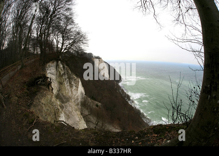 Kreide-Felsen Koenigsstuhl aus Victoria Stockfoto