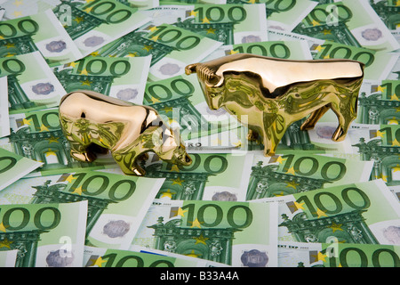 Euro-Banknoten Stockfoto