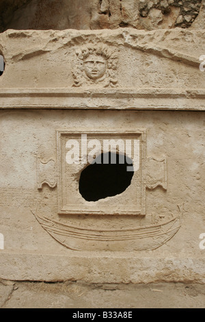 Ruinen der antiken Hafenstadt Olympos in der Nähe von Antalya Stockfoto