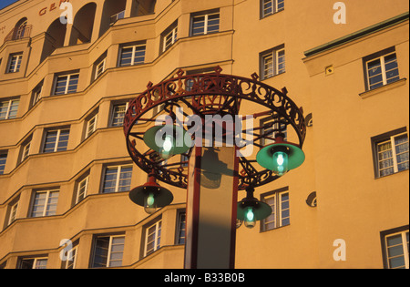 Gemeinschaft subventioniert Mietskasernen Reumannhof Stockfoto