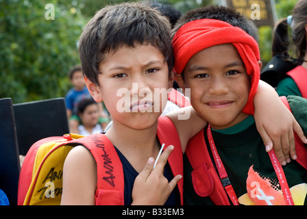 Cookinseln Rarotonga Avarua Verfassung Day Festival parade Stockfoto