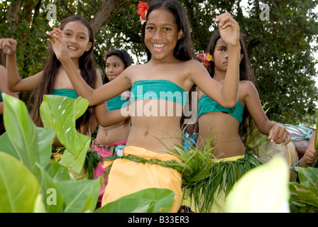 Cookinseln Rarotonga Avarua Verfassung Day Festival parade Stockfoto