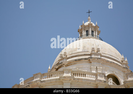 Kuppel der Santa Engracia oder Panteao Nacional, Lissabon, Portugal. Stockfoto