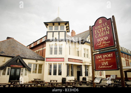 Onkel Toms Hütte-Blackpool Stockfoto