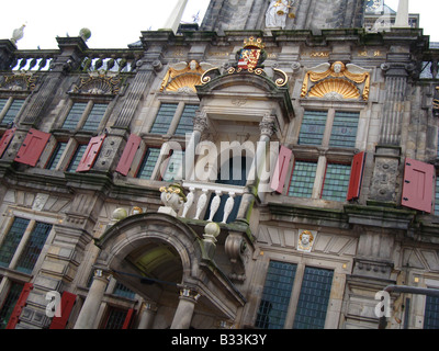 Rathaus von Delft, Niederlande Stockfoto