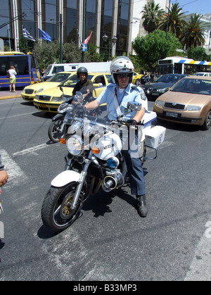 Straßenszene in Athen, Griechenland Stockfoto