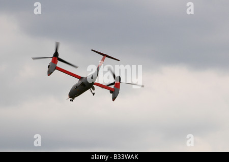 Bell Agusta BA 609 Tilt Rotor Farnborough Air Show 2008 Stockfoto