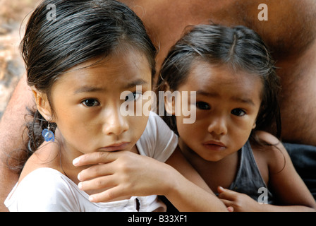 Mädchen aus dem Amazonas Stockfoto