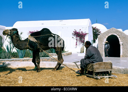 Freilichtmuseum in Guellala Djerba Insel Tunesien Stockfoto