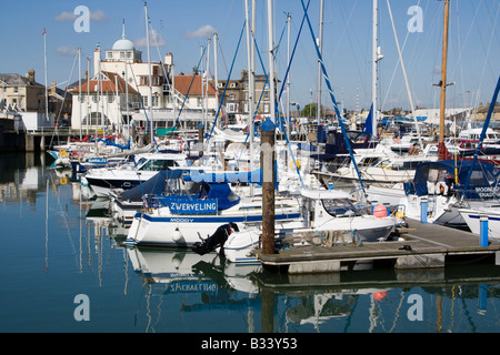 Lowestoft Haven Marina Associated British Ports East Anglia England uk gb Stockfoto