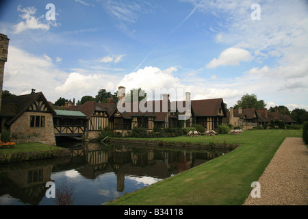 Tudor Haus im Hever Castle Kent Stockfoto