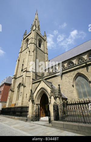 Stadt von Sheffield, England. Sheffield römisch-katholische Kathedrale Kirche von St. Marie in Norfolk Zeile. Stockfoto