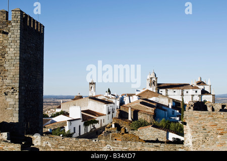 Mittelalterliche Dorf Monsaraz, Alentejo, Portugal Stockfoto