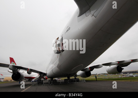 Airbus A380-842 Farnborough Air Show 2008 Stockfoto