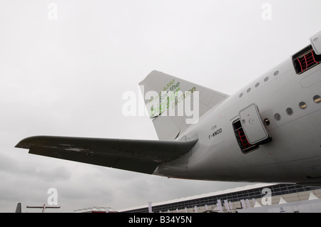 Airbus A380-842 Farnborough Air Show 2008 Stockfoto