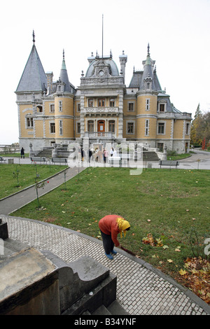 Der Massandra-Palast in Jalta, Ukraine Stockfoto