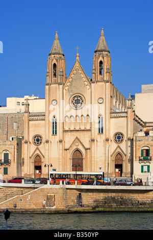 Karmeliterkirche, Sliema, Malta Stockfoto