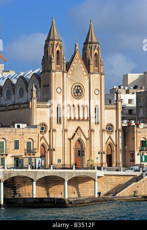 Karmeliterkirche, Sliema, Malta Stockfoto