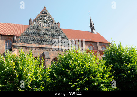 St.-Nikolai-Kirche in Wismar, Deutschland. -St.-Nikolai-Kirche in Wismar, Deutschland. Stockfoto