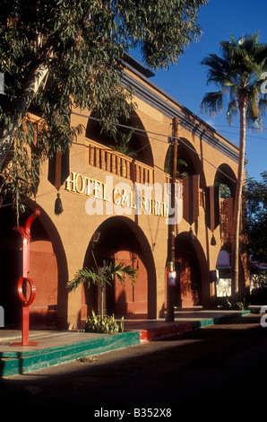 Das Hotel California in Todos Santos, Baja California Sur, Mexiko Stockfoto