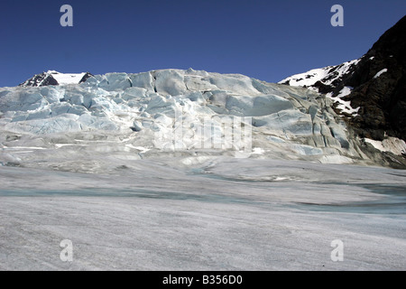 Mendenhall Gletscher Stockfoto