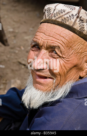 China, Xinjiang, Kashgar, Mann Stockfoto