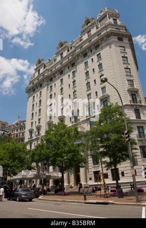 Washington DC Willard InterContinental Hotel 1401 Pennsylvania Avenue. Stockfoto