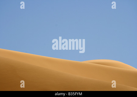 Dünen In Akachaker Tassili Ahaggar Sahara Wüste Algerien Stockfoto