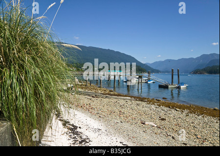 Cates Park Küste North Vancouver BC Kanada Stockfoto