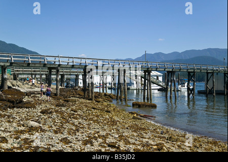 Cates Park Küste North Vancouver BC Kanada Stockfoto