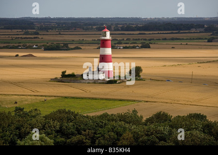 Happisburgh Leuchtturm Norfolk UK Stockfoto