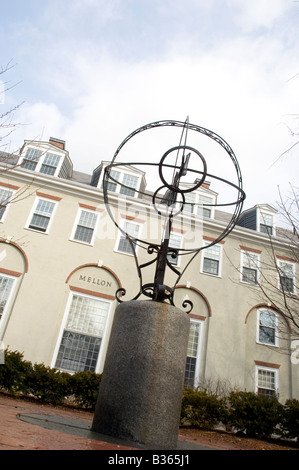 Mellon-Haus an der Harvard University in Boston, Massachusetts Stockfoto