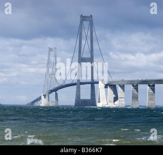 Großen Belt Fixed Link Stockfoto