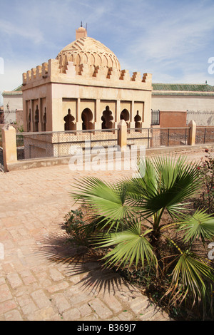 Koubba Baadyin in Marrakesch, Marokko Stockfoto