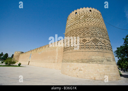 Einer der Türme an den Arg in Shiraz, Iran Stockfoto