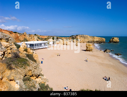 Praia de Sao Rafael Albufeira Algarve Portugal Stockfoto