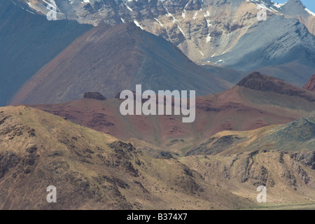 Pshart-Tal im östlichen Pamir in der Nähe von Murgab Tadschikistan Stockfoto