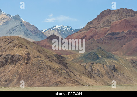 Pshart-Tal im östlichen Pamir in der Nähe von Murgab Tadschikistan Stockfoto