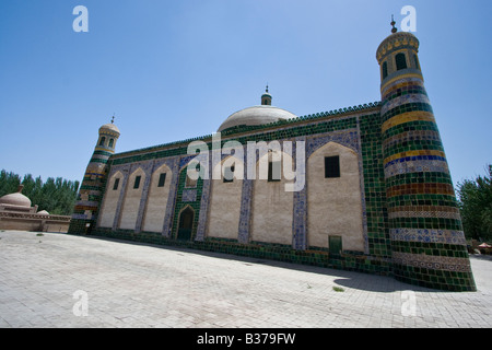 Abakh Hoja Mausoleum in Kashgar in Xinjiang Provinz China Stockfoto