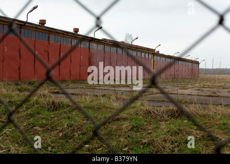 Aufbauend auf einer Ex-sowjetische und polnische Militärbasis in Redzikowo, Polen in den USA möchte 10 Abfangraketen zu stützen. Stockfoto