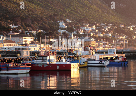 Hafen von Kalk Bay, Western Cape, Südafrika Stockfoto