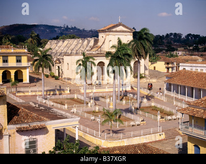 Trinidad, Plaza Mayor Stockfoto