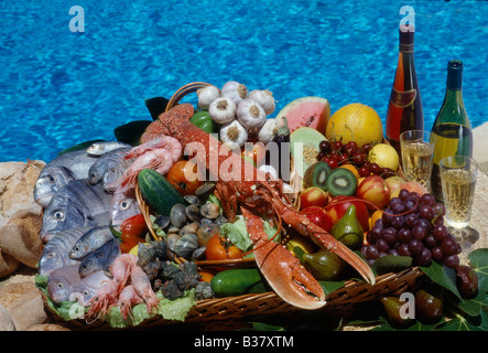 Mediterrane Speisen, Portugal Stockfoto