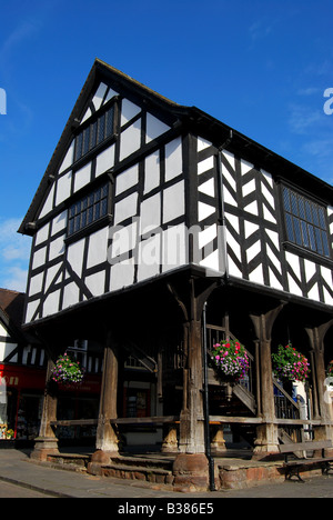 17. Jahrhundert Markt Haus, High Street, Ledbury, Herefordshire, England, Vereinigtes Königreich Stockfoto